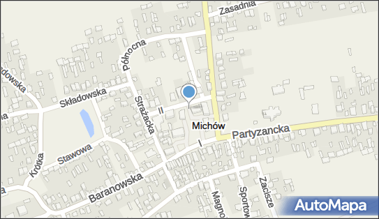 Paczkomat InPost MIH01M, Rynek II 5, Michów 21-140