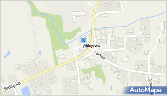Paczkomat InPost MIJ01M, Elbląska 55-61, Milejewo 82-316