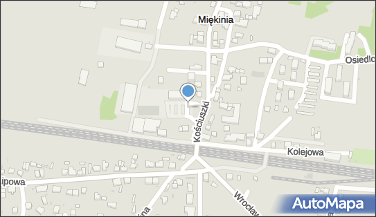 Paczkomat InPost MIK01BAPP, Kościuszki 4A, Miękinia 55-330