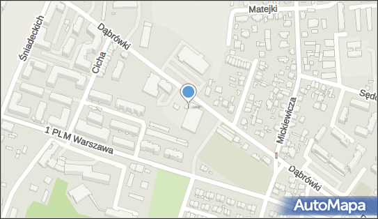 Paczkomat InPost MIM03A, Dąbrówki 30, Mińsk Mazowiecki 05-300