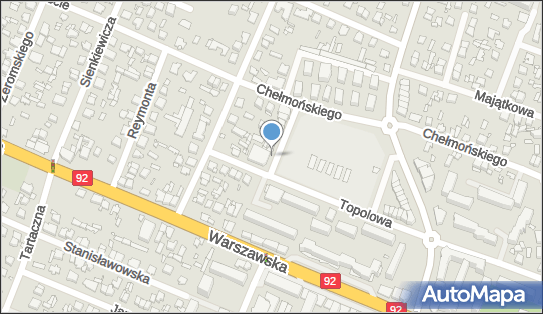 Paczkomat InPost MIM07M, Targowa 1/3, Mińsk Mazowiecki 05-303