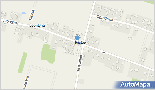 Paczkomat InPost MIST01BAPP, Strażacka 1A, Mistów 05-306