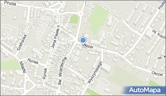 Paczkomat InPost MKW10M, Okrzei 14, Mikołów 43-190