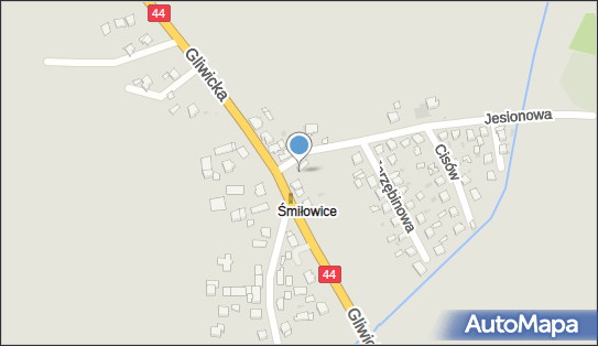 Paczkomat InPost MKW13M, Jesionowa 2, Mikołów 43-190