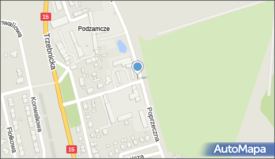 Paczkomat InPost MLC01A, Poprzeczna 6, Milicz 56-300