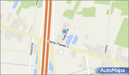 Paczkomat InPost MLEC01A, Jana Pawła II 146, Mleczków 26-652