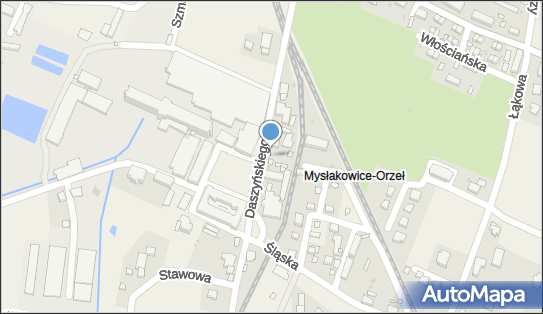 Paczkomat InPost MLK02M, Daszyńskiego 25, Mysłakowice 58-533