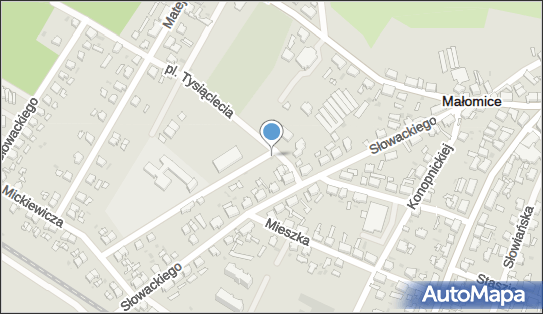 Paczkomat InPost MMC01BAPP, Słowackiego 22/2, Małomice 67-320