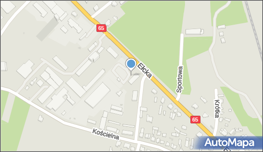 Paczkomat InPost MON04M, Ełcka 41, Mońki 19-100