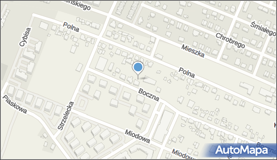 Paczkomat InPost MOS01HP, Boczna 38/2, Krosno 62-050