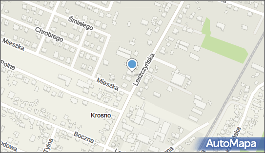 Paczkomat InPost MOS08M, Leszczyńska 86, Mosina 62-050