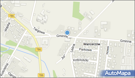Paczkomat InPost MOW01A, Gminna 16, Mstów 42-244