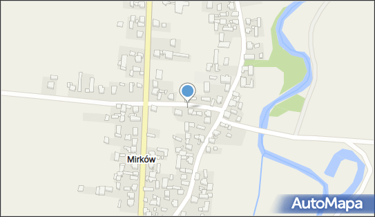 Paczkomat InPost MRQW01BAPP, Mirków 42A, Mirków 98-400