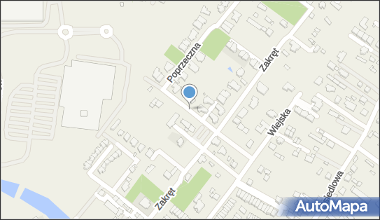 Paczkomat InPost MSI01BAPP, Poprzeczna 4, Mysiadło 05-500