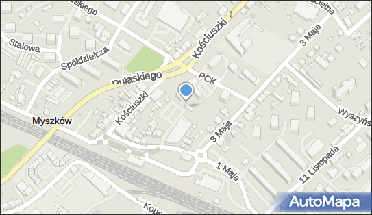 Paczkomat InPost MSY01M, 1 Maja 1, Myszków 42-300