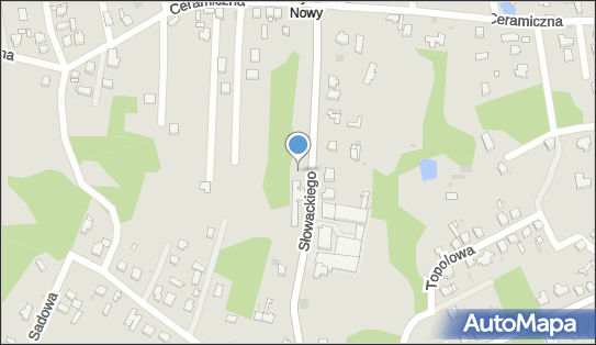 Paczkomat InPost MSY03BAPP, Słowackiego 50, Myszków 42-300