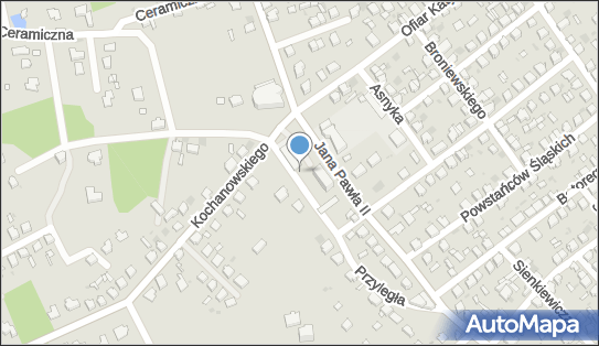 Paczkomat InPost MSY07M, Jana Pawła II 33, Myszków 42-300