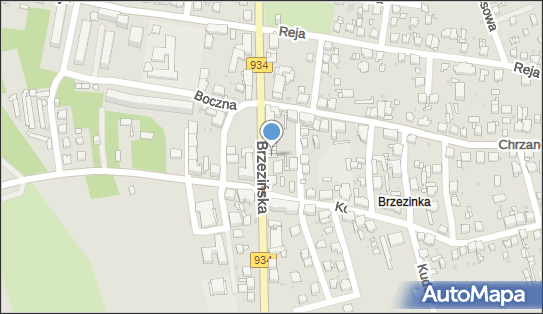 Paczkomat InPost MYS03BAPP, Brzezińska 23F, Mysłowice 41-404