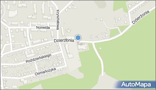 Paczkomat InPost MYS04A, ks. Jana Dzierżonia 28, Mysłowice 41-408