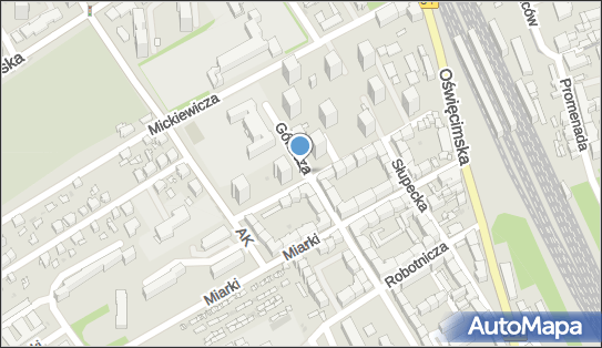 Paczkomat InPost MYS05BAPP, Wysockiego 12, Mysłowice 41-400