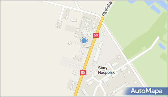 Paczkomat InPost NAC02M, Stary Nacpolsk 19A, Stary Nacpolsk 09-162