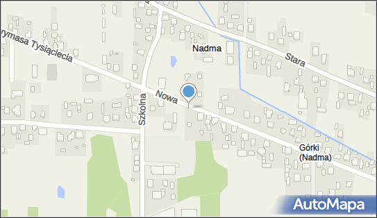 Paczkomat InPost NADM01M, Nowa 47, Nadma 05-270