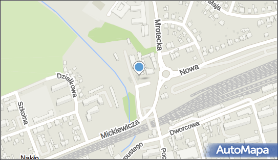 Paczkomat InPost NAK02M, Mrotecka 1, Nakło nad Notecią 89-100