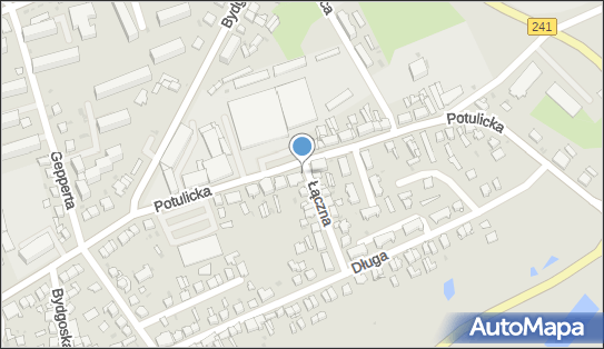 Paczkomat InPost NAK06M, Potulicka 14, Nakło nad Notecią 89-100