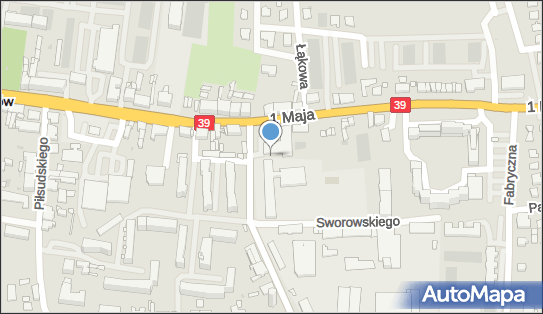 Paczkomat InPost NAM06M, Łączańska 1, Namysłów 46-100