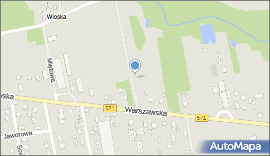 Paczkomat InPost NAS01BAPP, Warszawska 87, Nasielsk 05-190