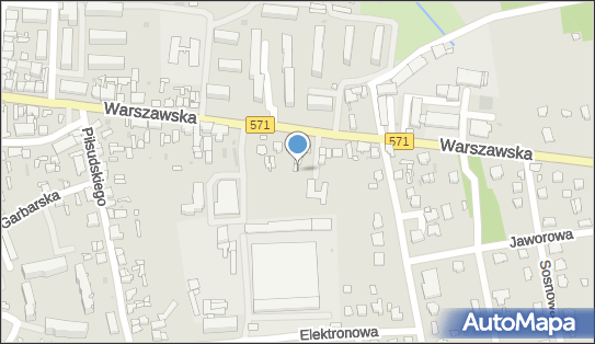 Paczkomat InPost NAS01N, Warszawska 60, Nasielsk 05-190