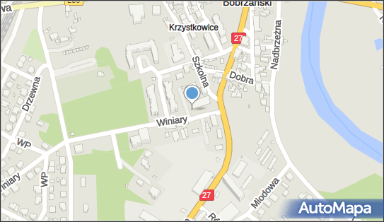 Paczkomat InPost NBO01BAPP, Winiary 18, Nowogród Bobrzański 66-010