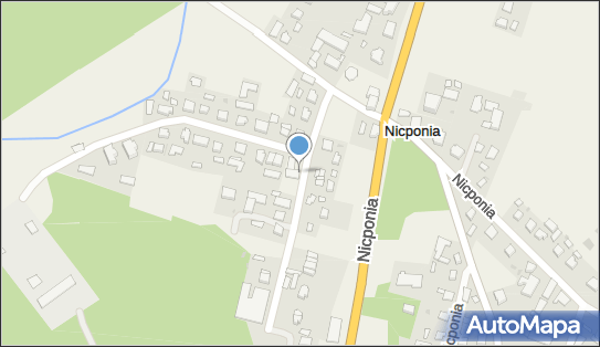 Paczkomat InPost NCP01M, Nicponia 80, Nicponia 83-140