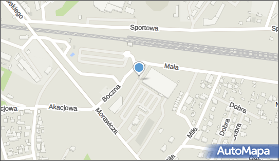 Paczkomat InPost NDM05M, Morawicza 2A, Nowy Dwór Mazowiecki 05-100