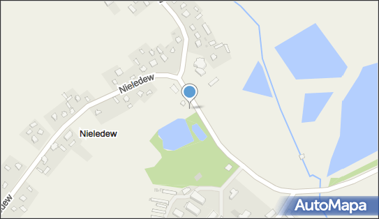 Paczkomat InPost NEE01M, Nieledew 51, Nieledew 22-554