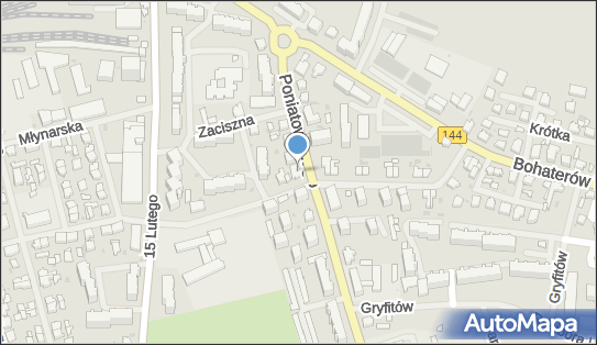 Paczkomat InPost NGD08M, Żeromskiego 20, Nowogard 72-200