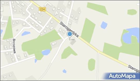 Paczkomat InPost NKA01BAPP, Olszowa 1, Nowa Karczma 83-404