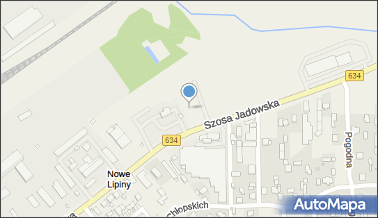 Paczkomat InPost NOL01BAPP, Szosa Jadowska 55, Nowe Lipiny 05-200