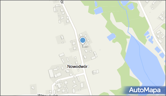 Paczkomat InPost NOR01M, Nowodwór 42, Nowodwór 08-503