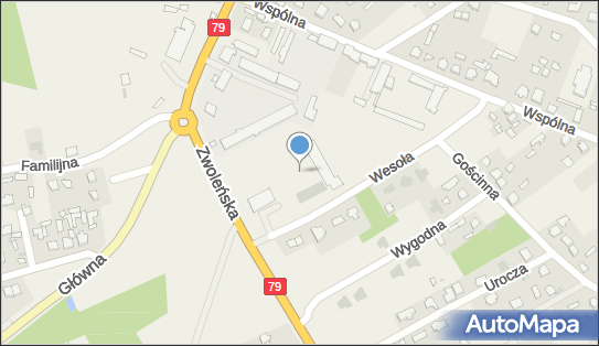 Paczkomat InPost NOV01M, Wesoła 8, Nowiny 26-900