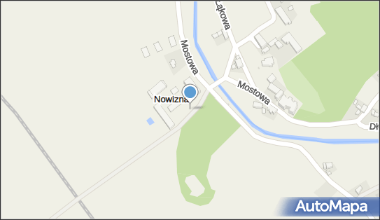 Paczkomat InPost NOWZ01BAPP, Mostowa 8A, Nowizna 58-116