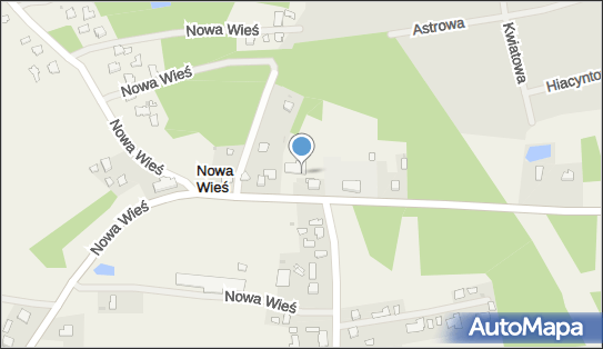 Paczkomat InPost NQWS01M, Nowa Wieś 92, Nowa Wieś 36-100