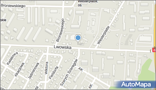 Paczkomat InPost NSA09N, Lwowska 101, Nowy Sącz 33-302