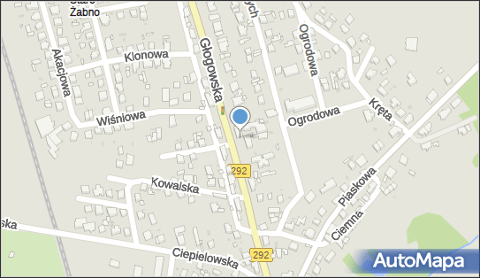 Paczkomat InPost NSO01APP, Głogowska 53, Nowa Sól 67-100