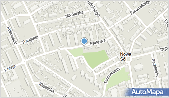 Paczkomat InPost NSO08M, Parkowa 2, Nowa Sól 67-100