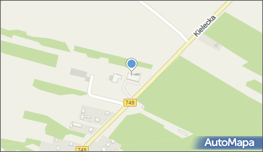 Paczkomat InPost NSW01BAPP, Kielecka 3J, Nieświń 26-200