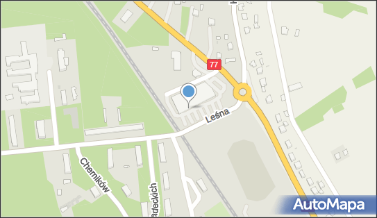 Paczkomat InPost NSZ01N, Leśna 1, Nowa Sarzyna 37-310