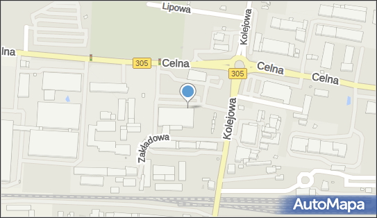 Paczkomat InPost NTM01A, Kolejowa 14, Nowy Tomyśl 64-300