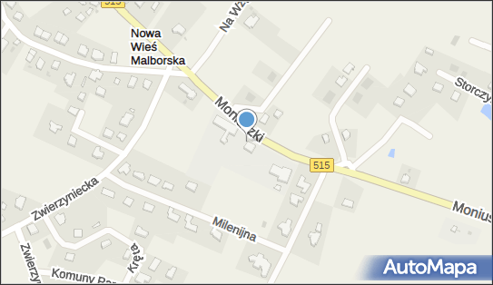 Paczkomat InPost NWIM01BAPP, Moniuszki 25, Nowa Wieś Malborska 82-200