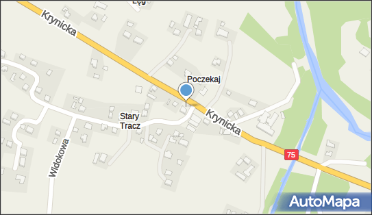 Paczkomat InPost NWJ01M, Krynicka 80, Nawojowa 33-335